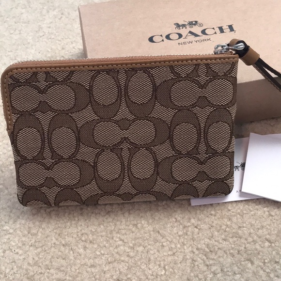 Coach Glitter Cherries Wristlet - Picture 3 of 4